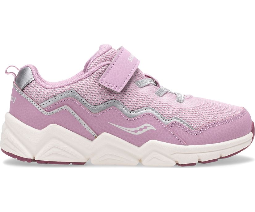 Kids' Saucony Flash A/C 2.0 Sneakers Pink | Singapore 862RVDW